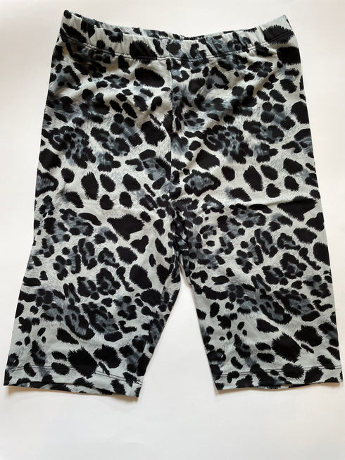Gotta have it  - biker shorts leopard (Grey/Black)